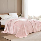 Exclusivo Mezcla Fleece Bed Blanket Queen Size, Super Soft and Warm Blankets - Image 3