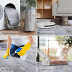 Toneed 2x6 Runner Rug Modern Abstract Hallway Rug Washable Non Slip Rubber Rugs - Image 3