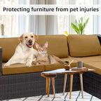 8Pcs Stretch Patio Cushion Covers, Outdoor Couch Covers Replacement, Outdoor - Image 4