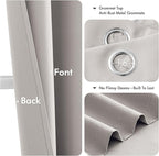 MIULEE Cobblestone Blackout Curtains - Image 4