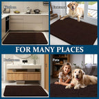 OLANLY Dog Door Mat for Muddy Paws 70x24, Absorbs Moisture and Dirt, Absorbent - Image 8
