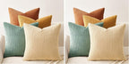 Topfinel Decorative Throw Pillow Covers Cushion Cases, Mix and Match by Topfinel