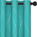 Deconovo Blackout Curtains, Thermal Insulated Soundproof Grommet Drapes by Deconovo