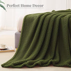 Whale Flotilla Queen Size Fuzzy Fleece Blanket, Fluffy Warm Soft Jacquard Bed - Image 7