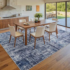 8x10 Area Rugs for Living Room Washable Rug: Anti-Skid Abstract Modern Living - Image 8