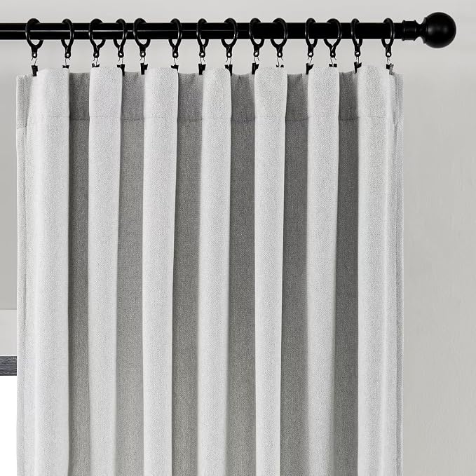 Joydeco Light Filtering Curtains 108 Inch Length - Image 3