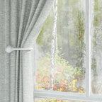 Hion Curtain Holdbacks White 2pcs, Curtain Tiebacks Wall Mounted Curtain Hooks - Image 6
