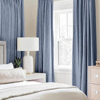 MIULEE Linen Blackout Curtains and Drapes 100% Room Darkening Thermal Insulated - Image 2