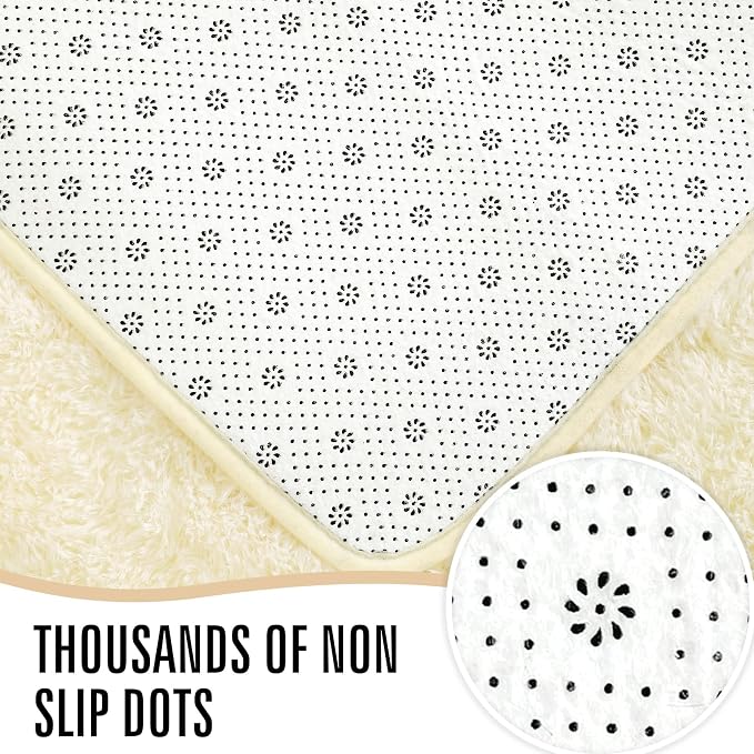 LOCHAS Ultra Soft Indoor Modern Area Rugs Fluffy Living Room Carpets - Image 6