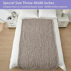 Bigacogo Chunky Knit Throw Blanket - Image 6