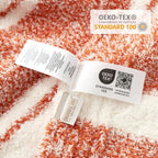 Snuggle Sac Orange Bedding Blanket Ultra Soft Microfiber, Warm Cozy Knit - Image 3
