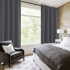 DWCN Blackout Curtains for Bedroom 72 Inch Length 2 Panels Set, Solid Thermal - Image 6
