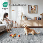 Lofus 10x14 Area Rug for Living Room, Soft Boho Carpets for Bedroom Dining Room - Image 5