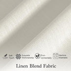 RYB HOME Cafe Curtains 24 inches Length, 2 Panels Kitchen Curtains and Valances - Image 6