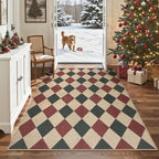 Lahome Christmas Rug, 5x7 Christmas Decor Rugs - Image 7