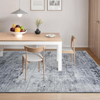 Toneed Abstract Area Rug 6x9 Modern Washable Rug Soft Non Slip Rug Low Pile - Image 3