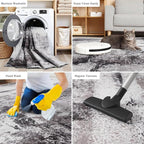 Toneed Abstract Area Rug Modern Washable Rug Soft Non Slip Rug Low Pile - Image 6