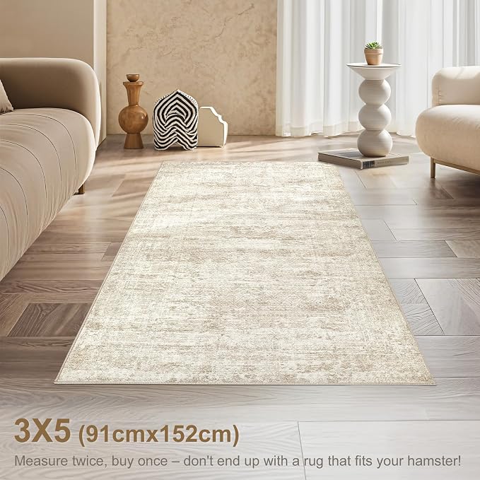 UERMEI 3x5 Area Rug Living Room Rugs - Image 2