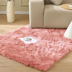 ORINOVA Pink Faux Sheepskin Fuzzy Fur Rugs by ORINOVA
