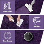 Shag Area Rug for Bedroom 4x6, Soft Fuzzy Rug Non-Shedding Indoor Plush Carpet - Image 4