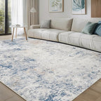 Washable Rugs 8x10 Area Rugs for Living Room, Modern Abstract Rugs for Bedroom by Srugn