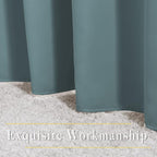 NICETOWN Blackout Living Room Curtains Extra Wide, Triple Weave Grommet Top - Image 6