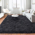 Rugs for Bedroom 4x6, Soft Shaggy Modern Shag Area Rug for Living Room by Quntue