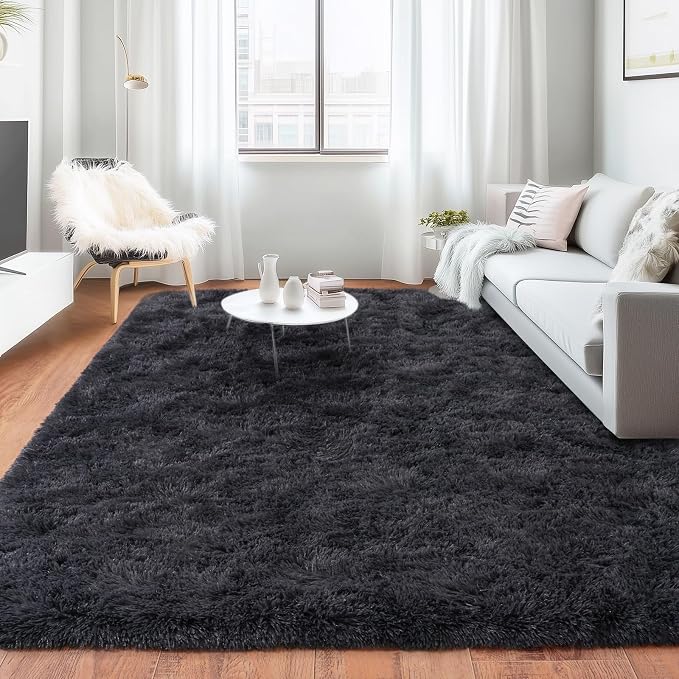 Rugs for Living Room 6x9, Soft Shaggy Modern Shag Area Rug for Bedroom - Image 8