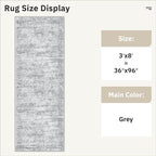 Runner Rug 3x8 Washable Non-Slip Hallway Runner Rugs - Image 5
