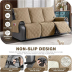 TAOCOCO 100% Waterproof Recliner Sofa Cover, Non Slip Split Couch Covers - Image 5