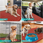 OLANLY Dog Door Mat for Muddy Paws 35x24, Absorbs Moisture and Dirt, Absorbent - Image 7