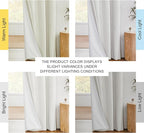 NICETOWN 100% Blackout Linen Texture Curtains 72 inches Long, Thermal Insulated - Image 9