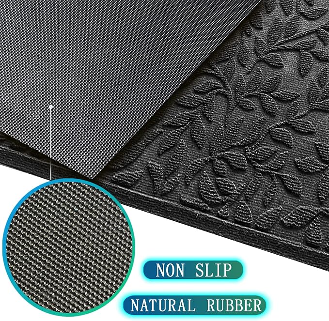 Bulijojo Sturdy Front Entrance Doormats, Durable Heavy Duty Welcome Mat - Image 2