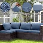 Outdoor Cushion Covers Set, Replacement - Image 4