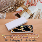 PEDOBO Magnetic Curtain Tiebacks, 2 Pack Crystal Beaded Sun & Moon Pendants - Image 7