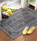 Indoor Door Mat Welcome Mats for Front Door Outdoor, Non Slip Rubber Farmhouse - Image 2