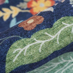 2x6 Hallway Floral Rug Runner: Washable Non Slip Low Pile Area Rug - Image 7