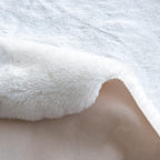 ORINOVA White Faux Fur Rug 5x7 Rugs - Image 8