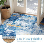 Rugflix 8x10 Area Rugs for Living Room, Washable Large Rug Stain-Resistant Low - Image 5