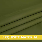 NICETOWN Room Darkening Draperies Curtains Panels, 2 Panels Olive Green W52 x - Image 7