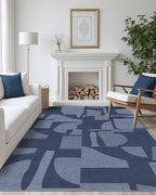 Latte&Fog 8x10 Area Rugs for Living Room, Large Modern Abstract Washable Rug - Image 5