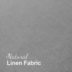 MIULEE Decorative Throw Pillow Covers Neutral Linen Fringe Throw Pillows Euro - Image 4