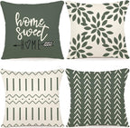 YCOLL Pillow Covers 16x16 Set of 4, Modern Sofa Throw Pillow Cover, Decorative by PillowCoversExpert