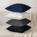 MIULEE Pack of 2 Corduroy Decorative Lumbar Throw Pillow Covers 20x12 Inch Soft - Image 4