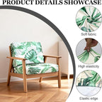 4Pcs Patio Stretch Cushion Covers, Outdoor Sofa Replacement Cover Slipcovers - Image 3