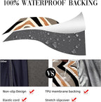 8Pcs Outdoor Cushion Covers, Patio Cushion Covers, Stretch Elastic Slipcovers - Image 4