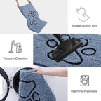 Smiry Dog Door Mat for Muddy Paws, Absorbent Dirt Trapper Non Slip Quick Dry - Image 5