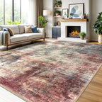 IOHOUZE Abstract Area Rugs 9x12 Ft Washable Large Rugs by iOhouze