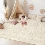 6x9 Area Rugs for Living Room: Washable Moroccan Geometric Boho Rug Farmhouse - Image 3