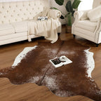 AROGAN Western Decor Faux Fur Cowhide Rug, Large Size Premium Animal Skin Cow - Image 2